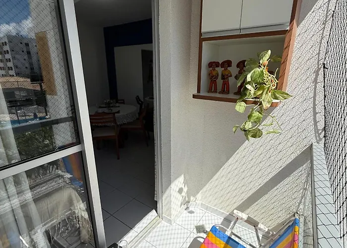 Ajuflat- Seu Lar Perto Da Praia E Da Orla De Atalaia Com Ar Condicionado E Piscina